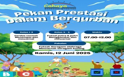 MERAYAKAN MOMEN IDUL ADHA 1446 H DENGAN BERKOMPETISI - PEKAN PRESTASI DALAM BERQURBAN